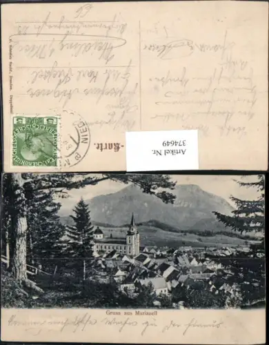 374649,Gruß aus Mariazell Totale