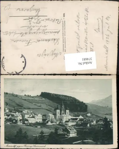 374681,Mariazell Totale geg. Rasing