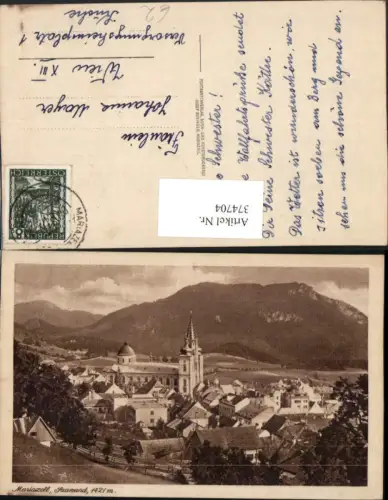 374704,Mariazell Totale m. Sauwand