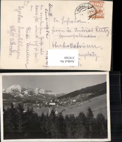 374709,Mariazell Totale Bergkulisse