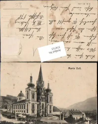 374715,Mariazell Kirche pub B.K.W.I. 870