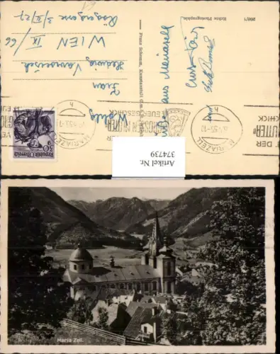 374739,Mariazell Teilansicht Kirche