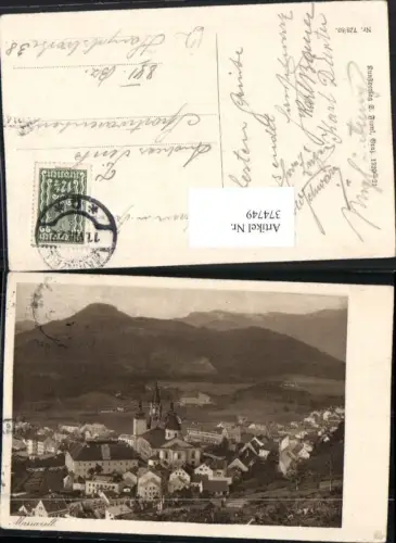 374749,Mariazell Totale Bergkulisse