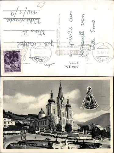 376277,Mariazell Gnadenkirche Kirche Fotomontage Gnadenbild