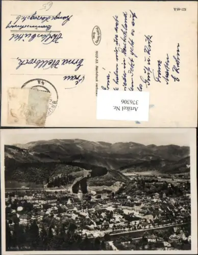 376306,Bruck an d. Mur Totale Bergkulisse