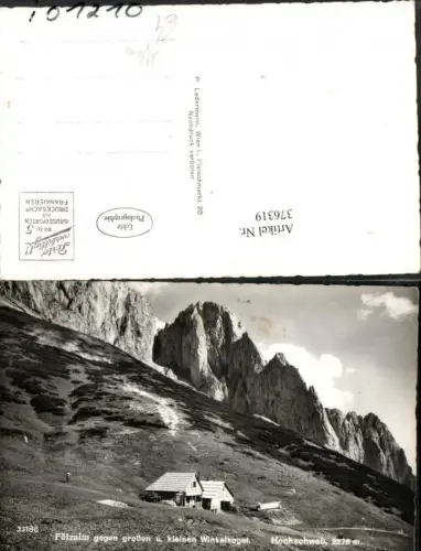 376319,Fölzalm b. Aflenz geg. Winkelkogel Bergkulisse