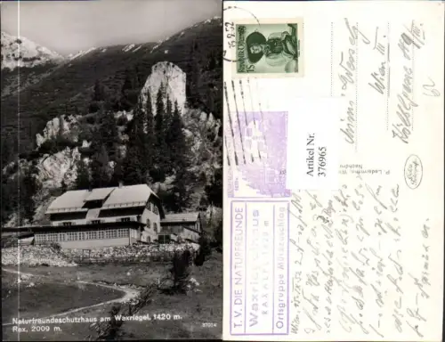 376965,Naturfreundeschutzhaus Berghütte am Waxriegel b. Kapellen Bergkulisse
