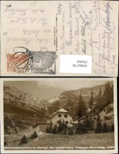 376993,Naturfreundeschutzhaus Berghütte am Waxriegel b. Kapellen Bergkulisse