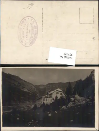 377027,Rax Naturfreunde-Haus Berghütte am Waxriegel b. Kapellen Bergkulisse
