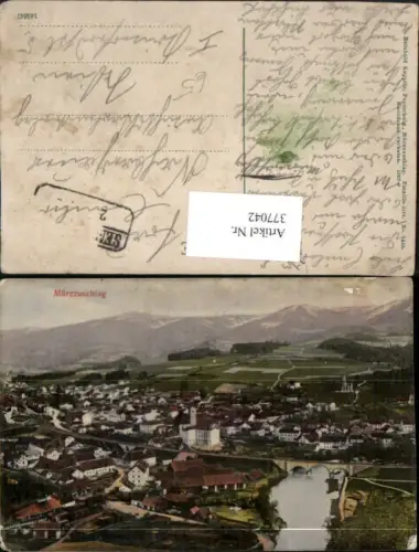 377042,Mürzzuschlag Totale Bergkulisse