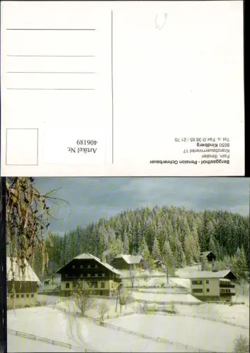 406189,Kindberg Berggasthof Pension Ochnerbauer Winterbild