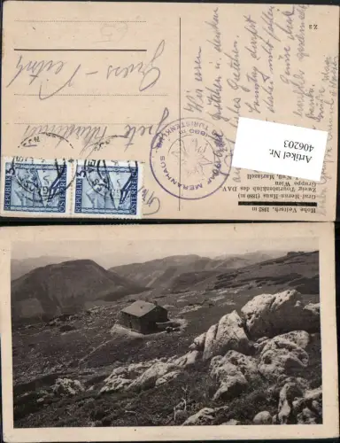 406203,Hohe Veitsch Graf-Meran-Haus Berghütte Bergkulisse