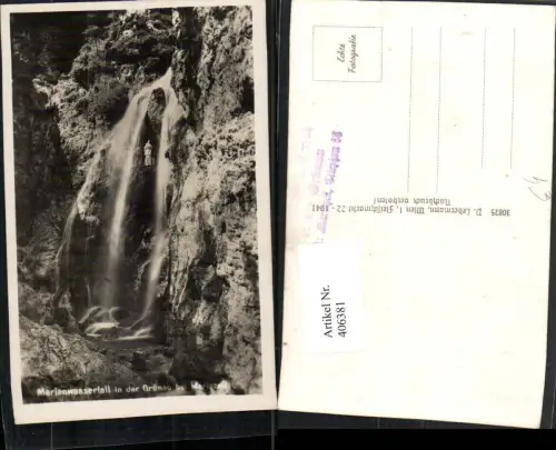 406381,Grünau b. Mariazell Marienwasserfall Wasserfall