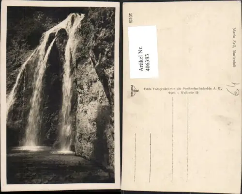 406383,Mariazell Marienfall Wasserfall
