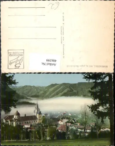 406399,Mariazell Teilansicht geg. Hochschwab