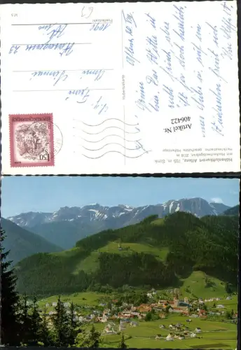 406422,Aflenz Totale m. Hochschwab Bergkulisse