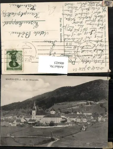 406423,Mariazell Totale m. Bürgeralpe