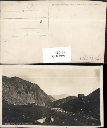 421022,Hochschwab Voistalerhütte Berghütte b. Seewiesen Bergkulisse pub Max Mayer 66