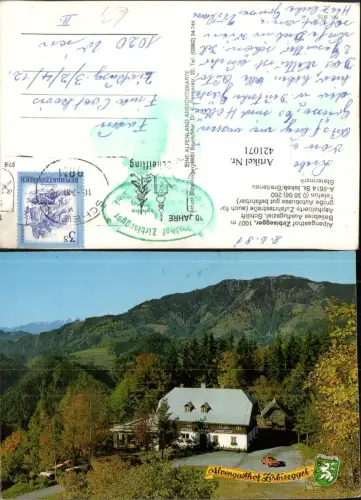 421071,St. Jakob b. Breitenau Alpengasthof Zirbisegger