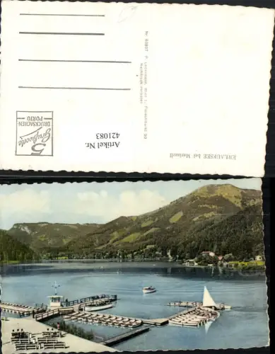 421083,Erlaufsee See b. Mariazell Anlegestelle Boote