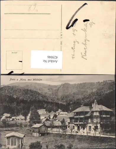425046,Frein a. d. Mürz Wildalpe