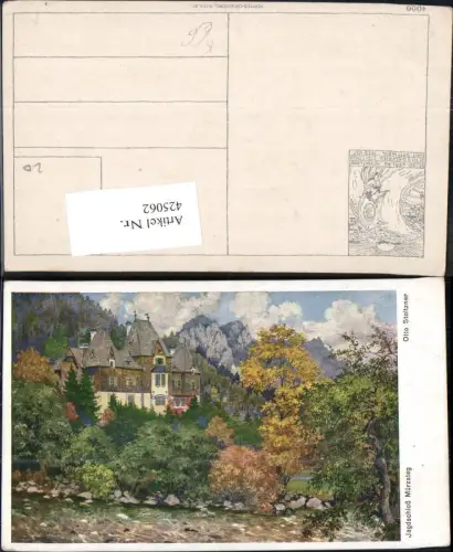 425062,Künstler Ak Otto Stoitzner Jagdschloss Mürzsteg
