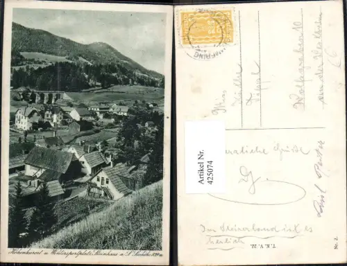 425074,Steinhaus a. Semmering Teilansicht