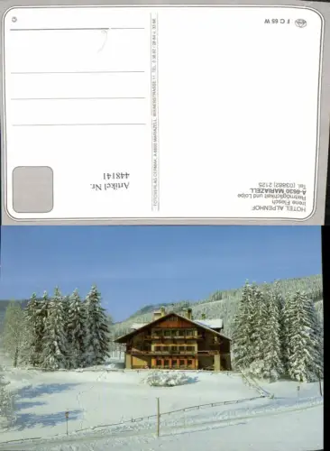 448141,Mariazell Hotel Alpenhof Winterbild
