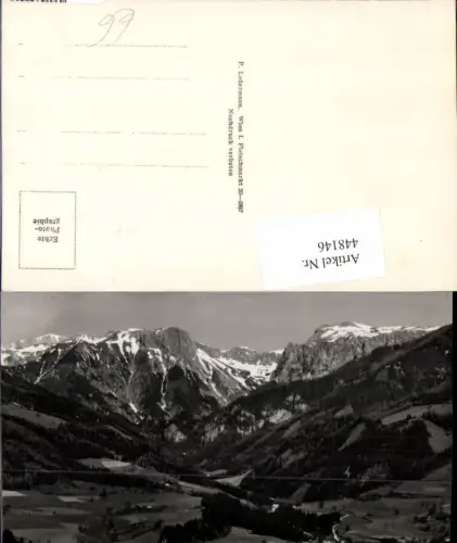448146,Fölztal b. Aflenz m. Fölzstein Bergkulisse