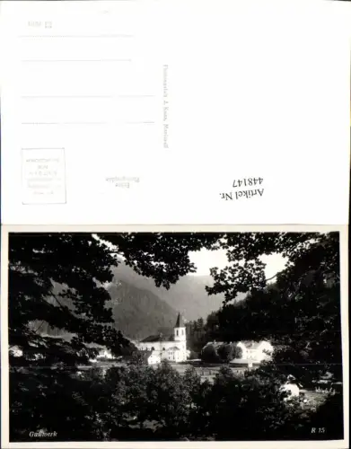 448147,Gußwerk Teilansicht Kirche