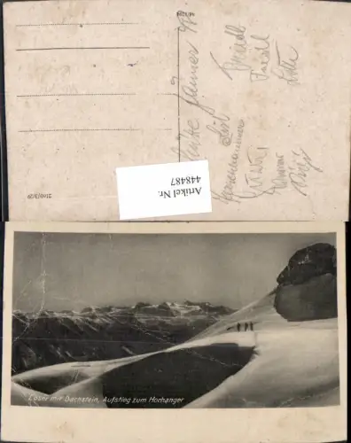 448487,Loser m. Dachstein Aufstieg zum Hochanger b. Turnau Bergkulisse
