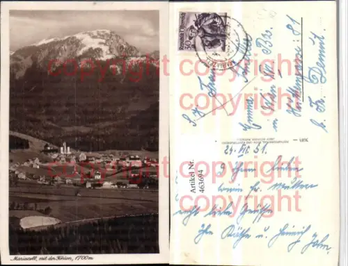 463694,Mariazell Totale m. Tonion Bergkulisse