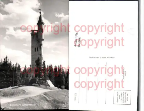 463698,Bürgeralpe b. Mariazell Aussichtsturm Turm