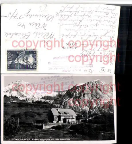 463715,Hochschwab Sonnschienhütte Berghütte b. Tragöß Bergkulisse