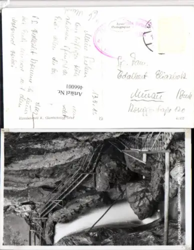 466001,Hochlantsch Bärnschützklamm b. Mixnitz Wasserfall