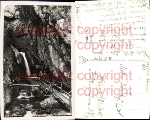 469301,Bärenschützklamm b. Mixnitz Kleiner Kesselfall Wasserfall