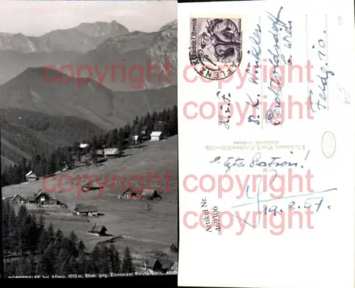 469306,Bürgeralpe b. Aflenz geg. Eisenerzer Reichenstein Bergkulisse
