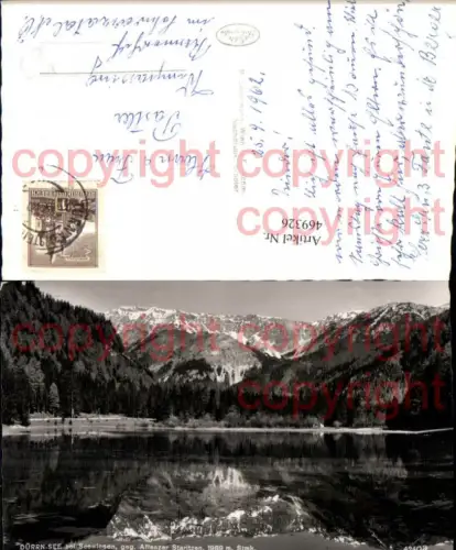 469326,Dürrnsee See b. Seewiesen geg. Aflenzer Staritzen Bergkulisse