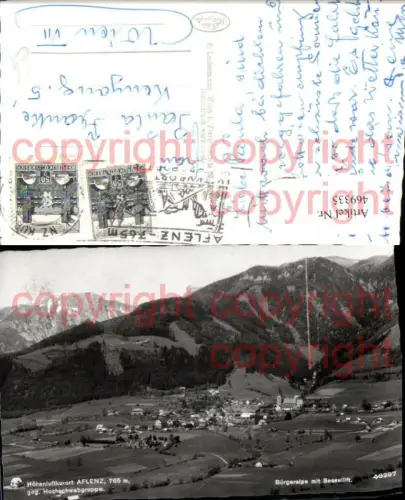 469335,Aflenz Totale m. Bürgeralpe Bergkulisse