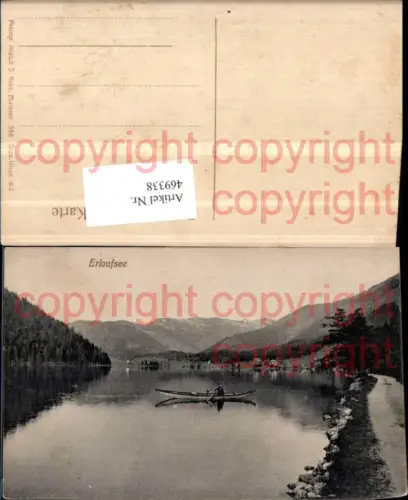 469338,Erlaufsee See b. Mariazell Ruderboot Bergkulisse