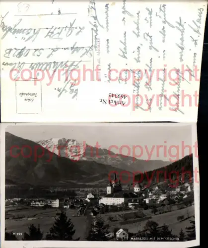 469345,Mariazell Totale m. Ötscher Bergkulisse