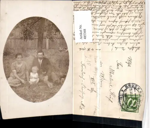 485368,Foto AK Bruck an d. Mur Familie Schoder Heinz