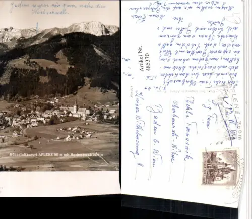 485370,Aflenz Totale m. Hochschwab Bergkulisse