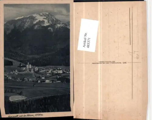 485371,Mariazell Totale m. Tonion Bergkulisse