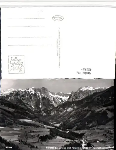 485387,Fölztal b. Aflenz m. Fölzstein m. Hochschwab Bergkulisse