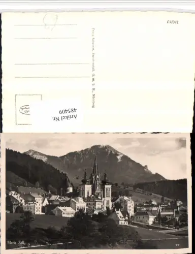 485409,Mariazell Teilansicht Kirche