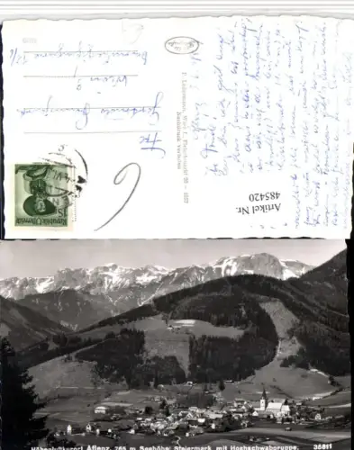 485420,Aflenz Totale m. Hochschwab Bergkulisse