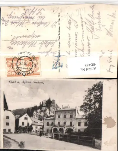 485422,Thörl b. Aflenz Villa Auheim Ruine