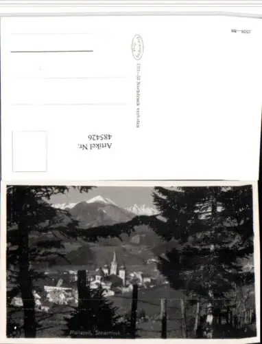 485426,Mariazell Totale Bergkulisse