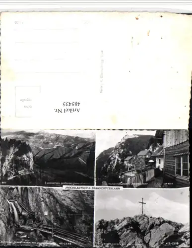 485435,Hochlantsch Bärnschützklamm b. Breitenau Mehrbildkarte